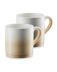 Kirkton House Stoneware Mugs 2 Pack - Cream