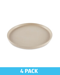 Kirkton House Stoneware Plate 4 Pack - Cream