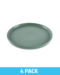 Kirkton House Stoneware Plate 4 Pack - Green
