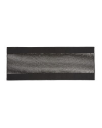 Kirkton House Striped Runner - Black/Grey