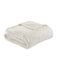 Kirkton House Super Soft Throw - Cream