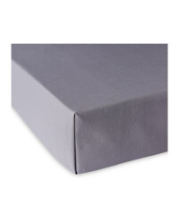 Kirkton House Superking Flat Sheet - Grey