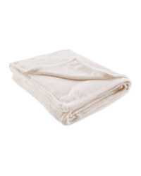 Kirkton House Supersoft Throw - Cream
