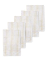 Kirkton House Tea Towels 5-Pack - Cream
