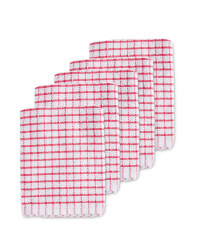Kirkton House Terry Tea Towel 5-Pack - Pink