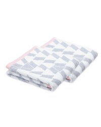 Kirkton House Triangle Towel 2 Pack