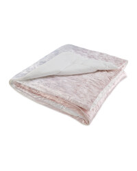 Kirkton House Velvet Throw - Pink