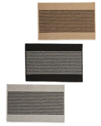 Kirkton House Washable Mat Stripe