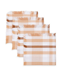 Kirkton House Orange Napkins 4 Pack