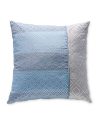 Kirkton House Woven Cushion - Blue