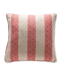 Kirkton House Woven Cushion - Red
