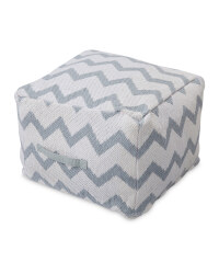 Kirkton House Zigzag Stone Bean Cube