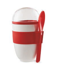 Kitchen Accessory Red Yoghurt To Go