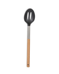 Kirkton House Black Slotted Spoon