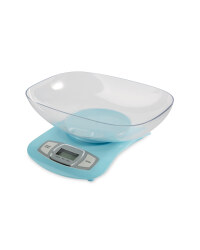Kitchen Bowl Scale - Blue