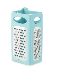 Kitchen Box Grater - Blue