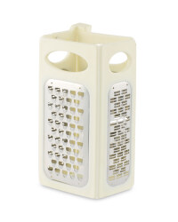 Kitchen Box Grater - Cream