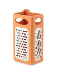 Kitchen Box Grater - Orange