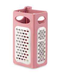 Kitchen Box Grater - Red