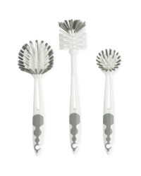 Grey Kitchen Brush Set