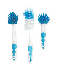 Aqua Kitchen Brush Set
