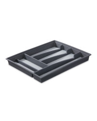 Kirkton House Kitchen Cutlery Tray - Grey