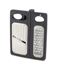 Kitchen Fold Flat Grater - Black
