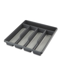 Crofton Cutlery Organiser - Grey