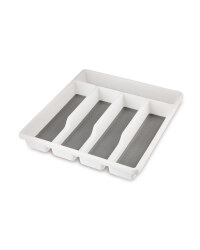 Crofton Cutlery Organiser - White