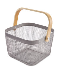 Kitchen Storage Baskets - Grey