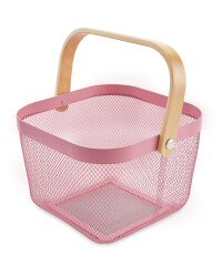 Kitchen Storage Baskets - Pink