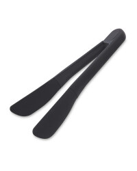 Silicone Kitchen Tongs - Grey