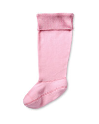 Crane Knitted Top Kids Welly Socks - Pink