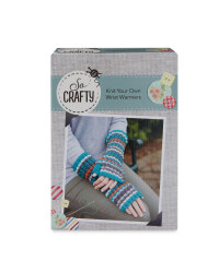 So Crafty Wrist Warmers Knitting Kit