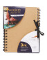 Kraft A5 Ringbound Sketchbook 3 Pack