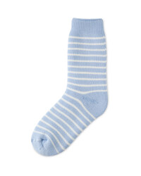 Ladies Blue Heat For Your Feet Socks