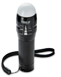LED Torch 5 Watts - Black Bright