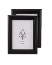 Lace Effect Frames 2 Pack - Black