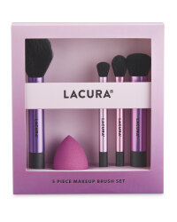 Lacura 5 Piece Makeup Brush Set