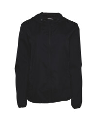 Ladies' Black Packable Mac