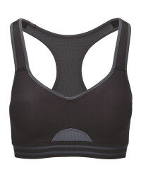 Ladies' Anthracite Sports Bra