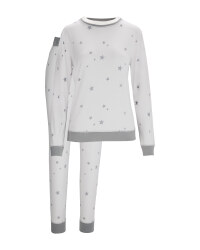 Ladies' Avenue Star Pyjamas - Grey