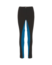 Ladies' Black/Turquoise Jodhpurs