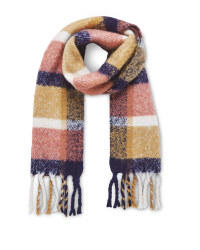 Ladies' Check Winter Scarf