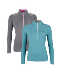 Ladies' Zip-Neck Top