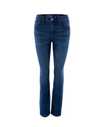 Ladies' Dark Blue Bootcut Jean