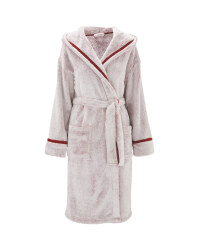 Ladies' Dressing Gown - Burgundy