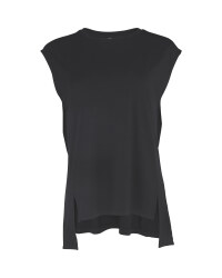 Ladies' Black Fitness Vest Top