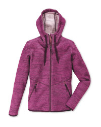 Ladies' Fleece Jacket - Pink