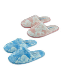 Ladies' Floral Supersoft Slipper